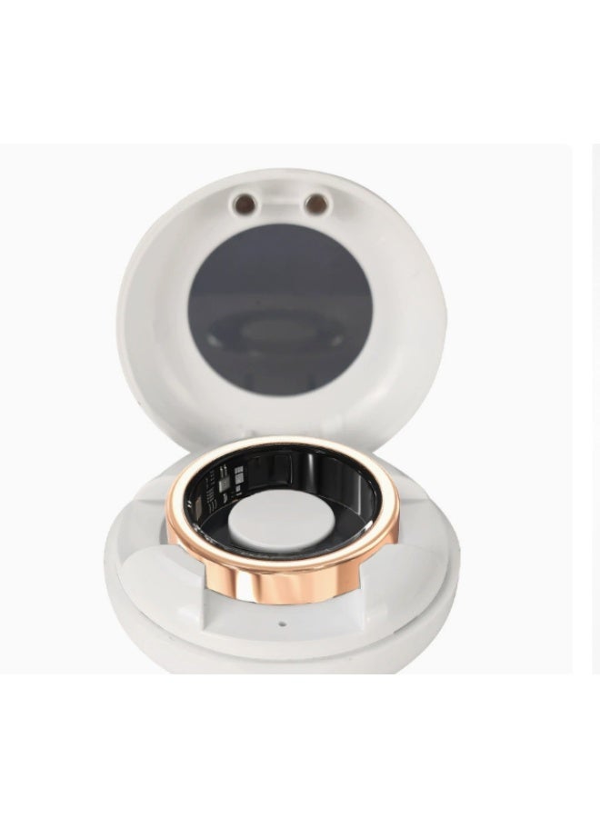 Smart Ring with Health Monitoring, IP68 Waterproof, BT 5.1, Magnetic Charging - Image 5