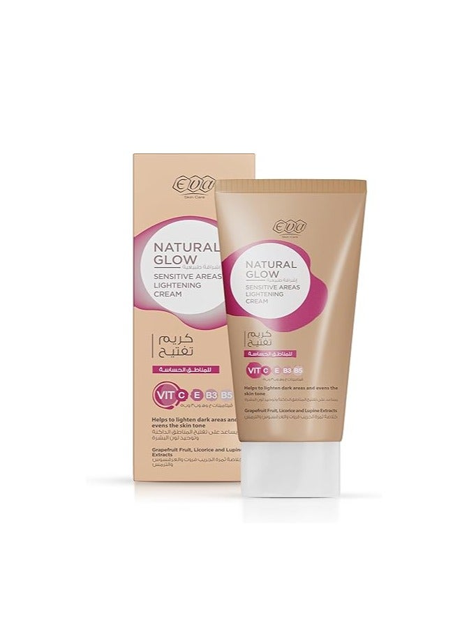 Eva Eva Skin Care Natural Glow Lightening Cream for Sensitive Areas 50 g - Image 1
