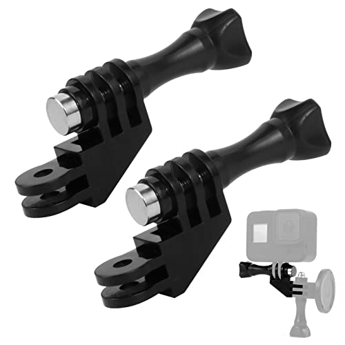 Sruim 2PC Vertical Mount for Gopro, 90 Degree Direction Adapter Elbow Mount Compatible with Insta360 ONE X2, Gopro Hero, DJI Osmo Action 2 and Most Action Cameras - Image 1