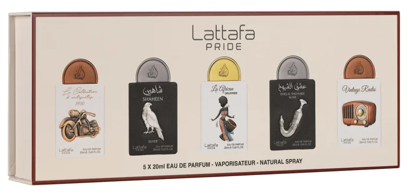 Lattafa Pride 1 x 5 Piece Giftset Collection 5 - 20ml