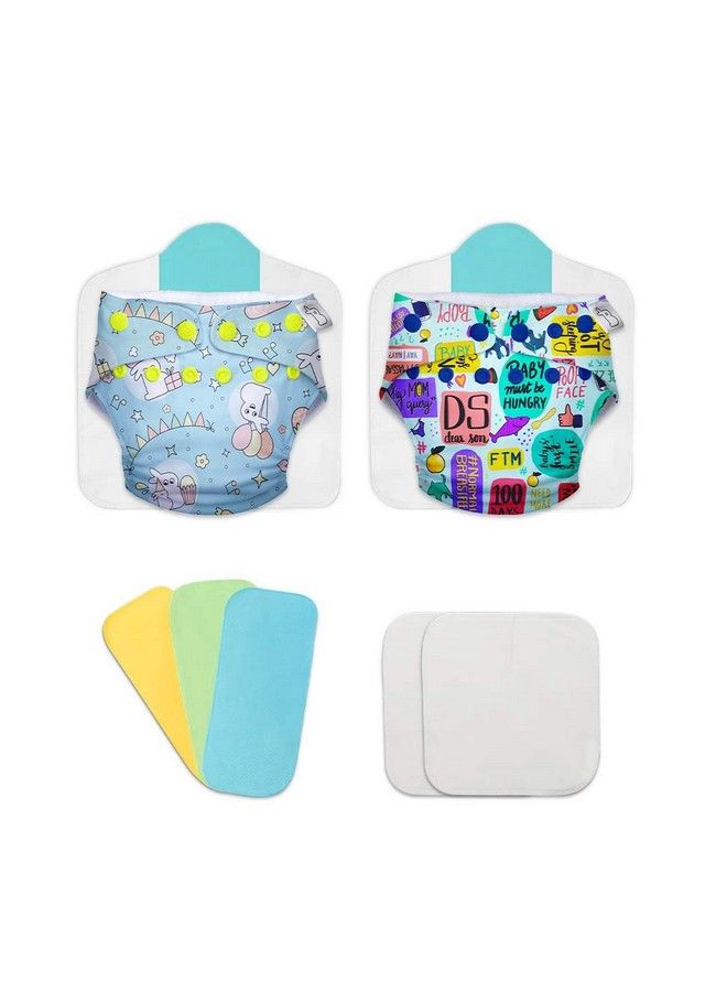 Superbottoms حزمة بداية حفاضات قماشية للأطفال مع 2 حفاضات أونو بحجم واحد الإصدار الجديد - Image 1