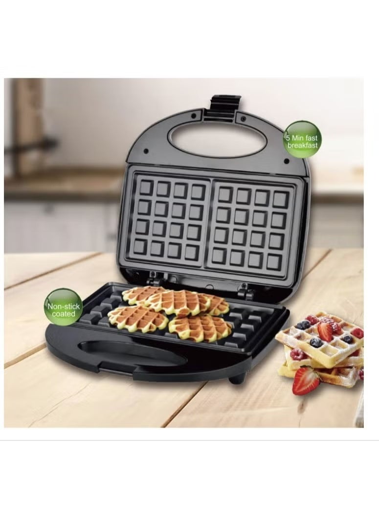 دينكس DX2095 صانعة الساندويتشات 5 في 1، 850 واط، لوحة قابلة للفصل من Denx - Image 1