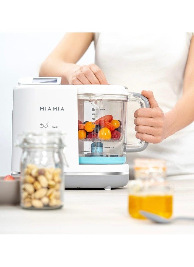 Mia - MiaMia 5 in 1 Baby Food Maker (Steam, Mix, Reheat, Keep Warm, Sterilize) - Image 1