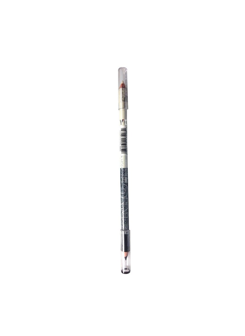 NYC New York Color Eyeliner Duet Pencil, Mockingbird 1 ea 