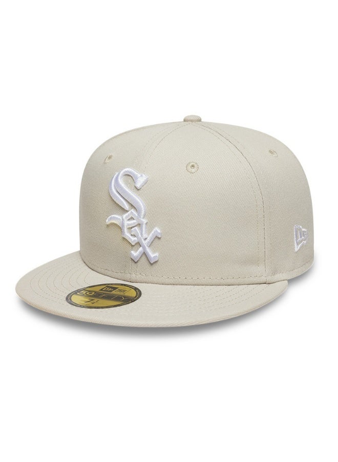 NEW ERA 5950 تشي ويه ستون وايت - Image 1