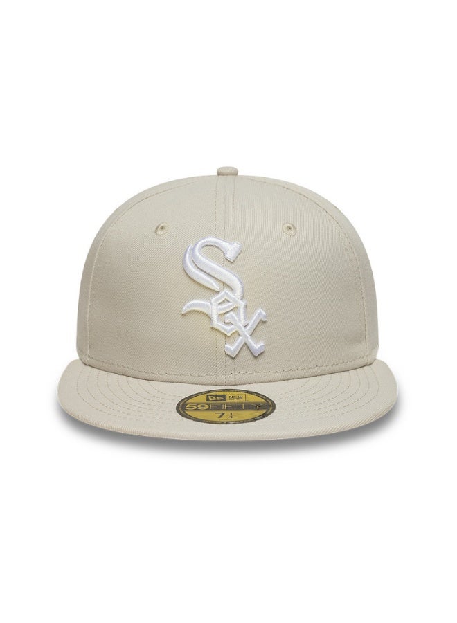 NEW ERA 5950 تشي ويه ستون وايت - Image 2