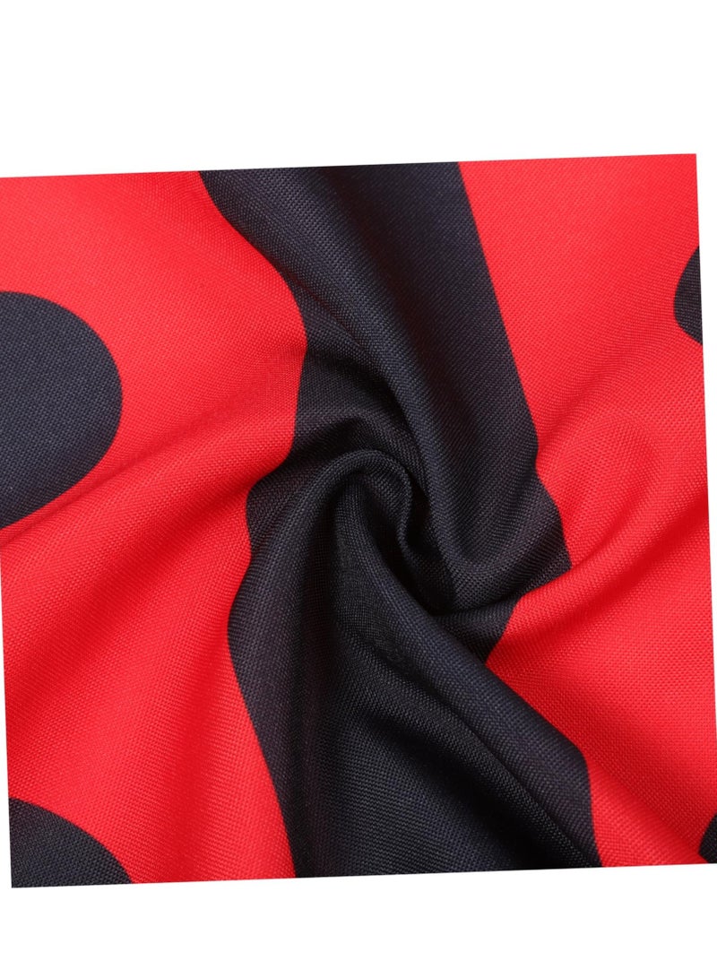 Ladybug Costume Masquerade Mask Costumes Performance Clothes Suit Cloak Clothing Set Props Accessories Child Fabric Jungle Theme Party Supplies Stage