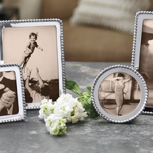 Mariposa Beaded Round Frame - Image 2