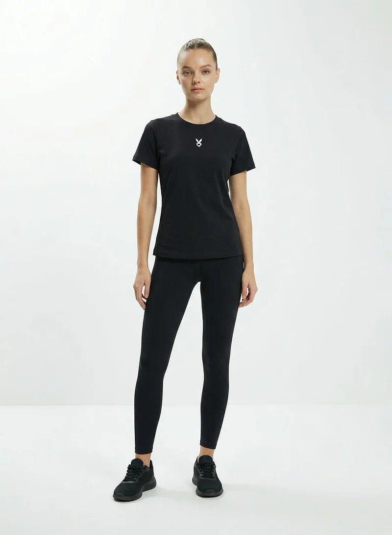 كارديو باني Women's Regular Fit T-Shirt with Logo Print