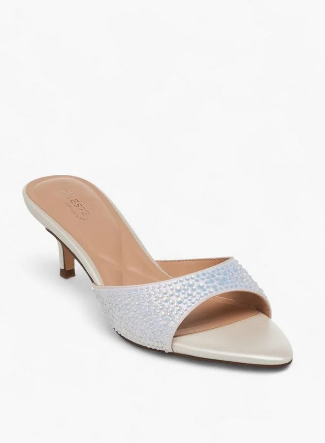 سيليست Women Kitten Heel Sandals