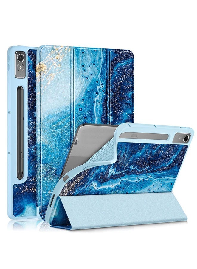 vesus Case Cover for Lenovo Tab P12 12.7 inch 2023 Tablet Tri-Fold Case with Stand Function - Image 1