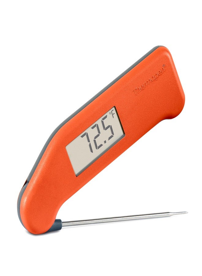 مقياس حرارة ThermoWorks Classic Thermapen، مقياس حرارة فوري القراءة عالي الجودة - أحمر فلفل كايين - Image 1