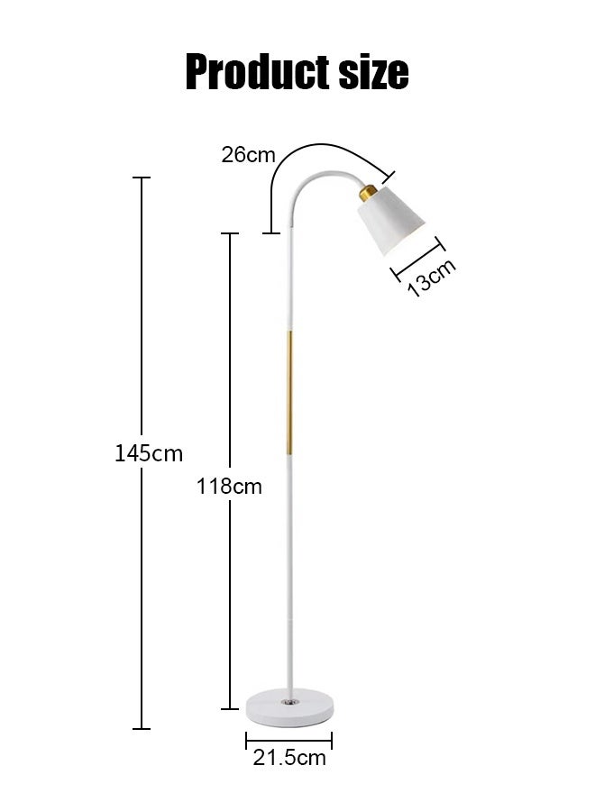 APEX Modern pleated aesthetic floor lamp, living room pole lighting, 3 colors brightness work lamp modern tall standing hanging light for living room bedroom reading - Image 2