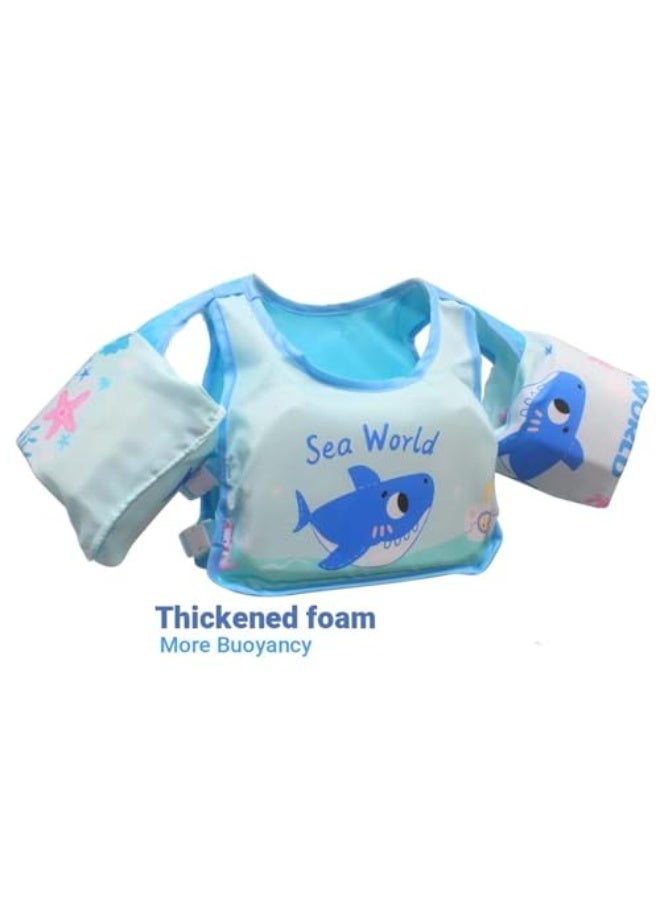 GGEROU Swim Arm Band for Kids,Toddler Swim Vest,Cartoon Pool Floats Sleeve,Children Water Sports Learning Swim Training Equipment,for Sea/Pool/Beach/Training - Image 2