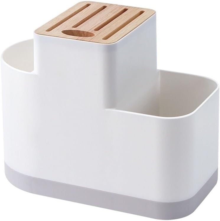 GLigeT Caddy Multifunction Cutlery Drainer and Organiser Kitchen Utensil Holder Caddy for Work Plates Chopsticks Spoons Holder - Image 1