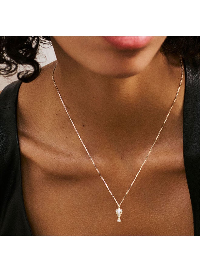 ROSATO Aria Gold Hot Air Balloon Necklace for Women's  - Image 3