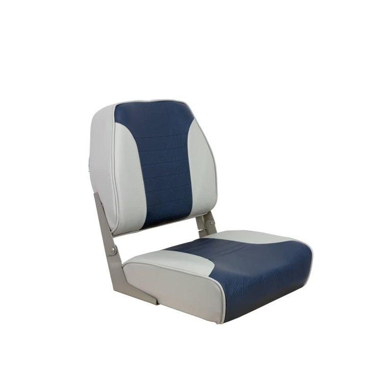 Springfield 1040651 Economy Folding Seat - Gray/Blue - Image 5