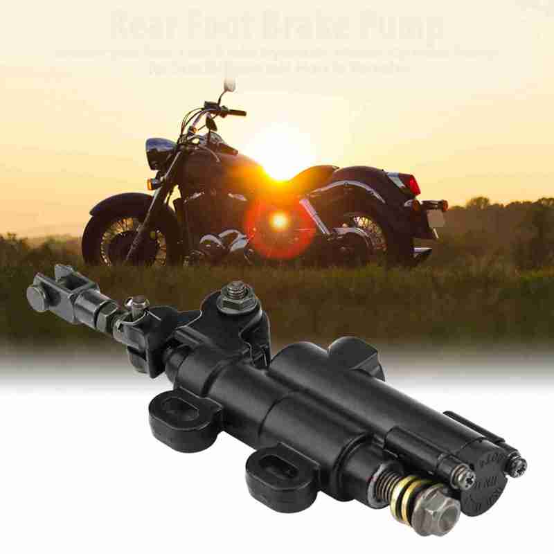 Rear Foot Brake Pump Hydraulic Master Cylinder Aftermarket Motorcycle Replacement - Premium Quality Rear Brake Master Cylinder for Suzuki Kawasaki Honda Yamaha - Image 2