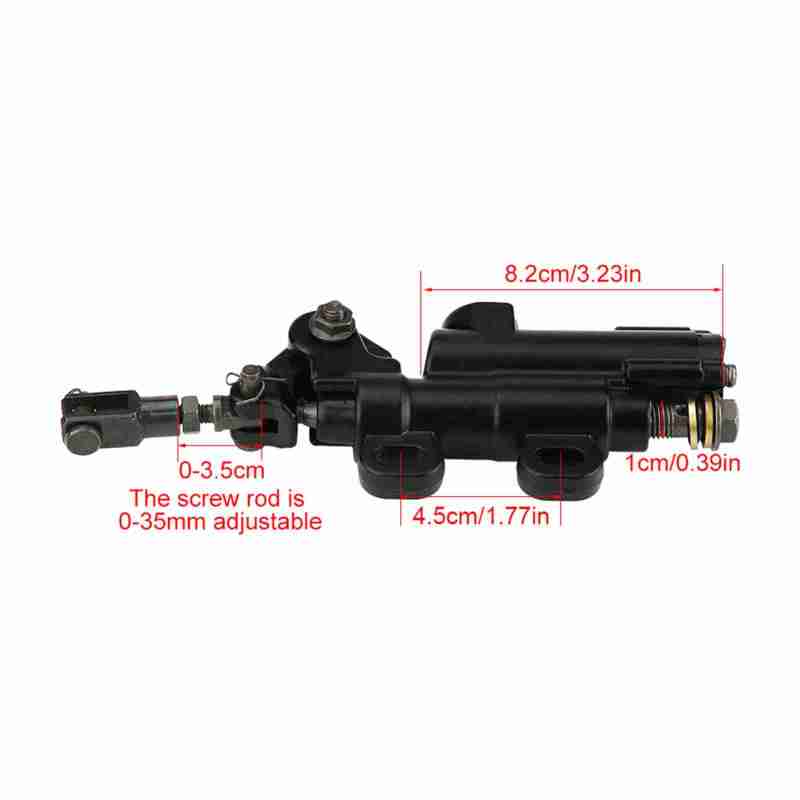 Rear Foot Brake Pump Hydraulic Master Cylinder Aftermarket Motorcycle Replacement - Premium Quality Rear Brake Master Cylinder for Suzuki Kawasaki Honda Yamaha - Image 4