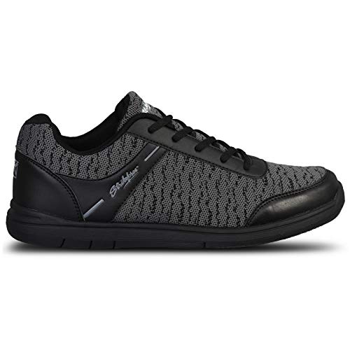 KR Strikeforce Men's Flyer Mesh Bowling Shoes, Black/Steel (US Footwear Size System, Adult, Men, Numeric, Medium, 11.5) - Image 2
