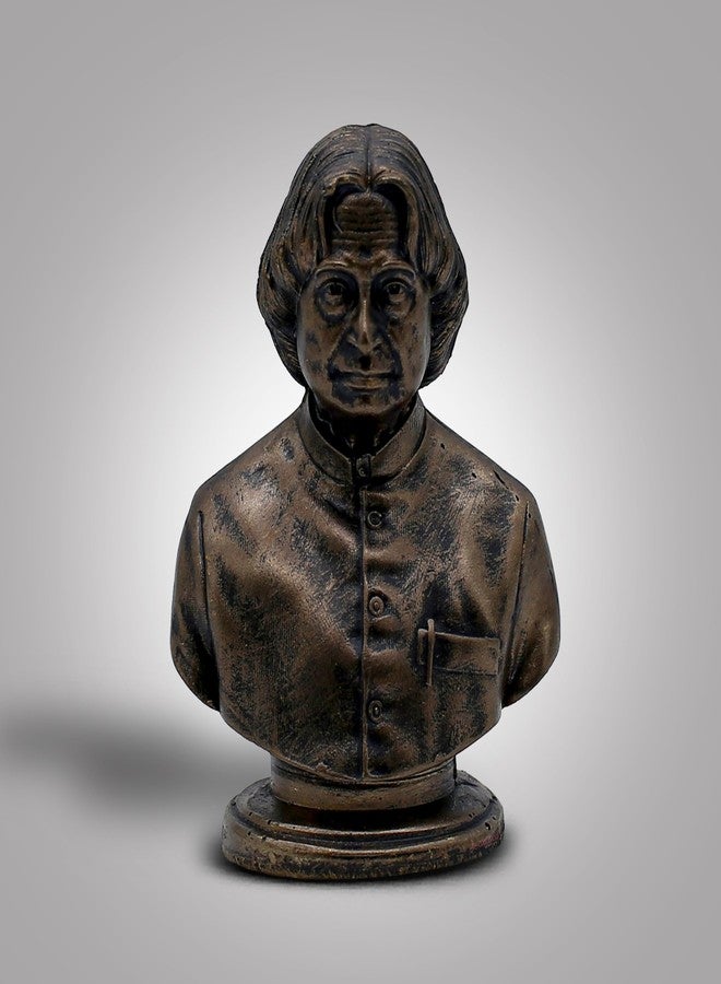 AABCO Dr. A. P. J. Abdul Kalam Statue for Home Office Desk Study Table Decor Living Room Decoration Corporate Gift Decorative Showpiece 5 x 3.5 Inch. - Image 1