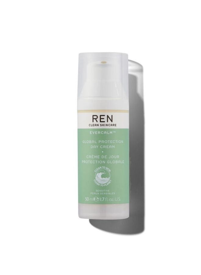 REN CLEAN SKINCARE - EVERCALM GLOBAL PROTECTION DAY CREAM  50ML - Image 1