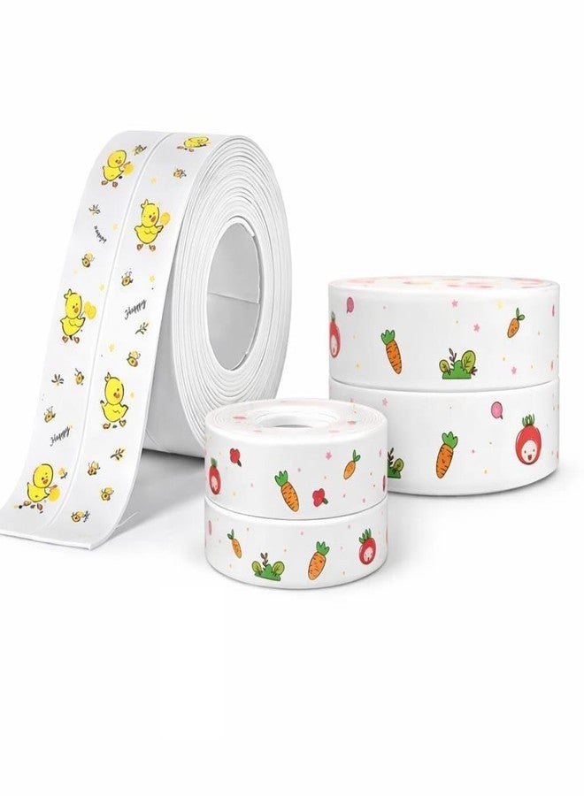 BEYOND BASIC Waterproof Tape for Kitchen Sink Oil Proof Caulk Tape Strip Self Adhesive Bathroom Corner Caulking Sealing Tape Gap Sealer Waterproof Tape for Platform Basin Toilet. (Kitchen Sink Tape) - Image 1