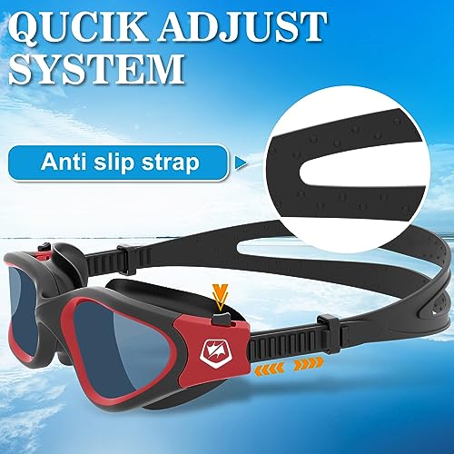 WIN.MAX Polarized Swimming Goggles Swim Pool Goggles Anti Fog Anti UV No Leakage Clear Vision for Men Women Adults Teenagers - Image 5