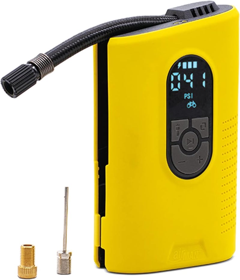 AIRMAN CICLO Portable Air Compressor with Rechargeable Battery - Image 1