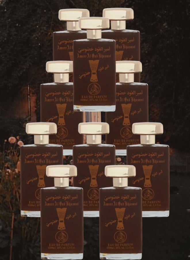الفخر 10 قطع عطر أمير العود خصوصي 100مل - Image 1