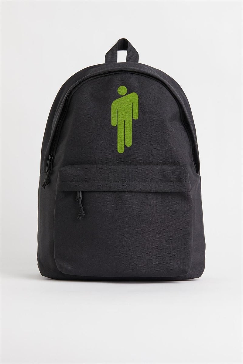 TouzModa Touz Fashion Billie Eilish Logo Printed Unisex Backpack - Image 4