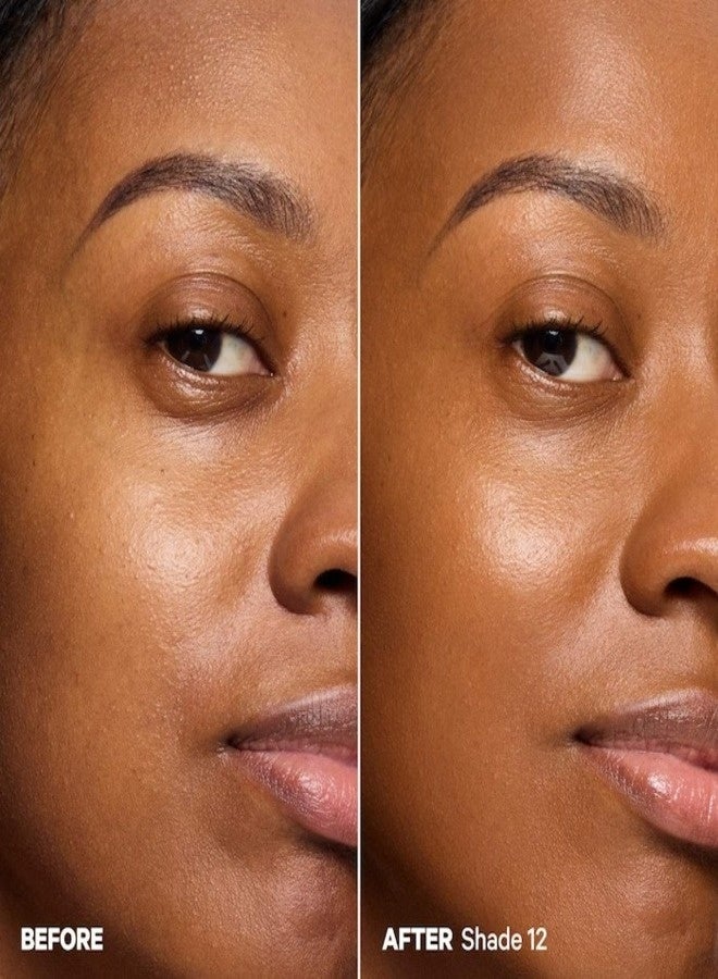 ميلك ميكب ميلك ميك أب، جل مرطب للبشرة يدوم 12 ساعة - درجة 12 - (داكن، محايد إلى دافئ) | تغطية قابلة للبناء تدوم طويلاً، لمسة نهائية ندية طبيعية، 35 مل - Image 3