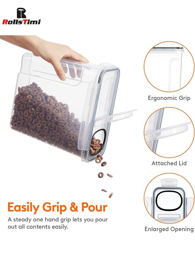 Cereal Storage Container Set of 4, Airtight Food Storage Canisters