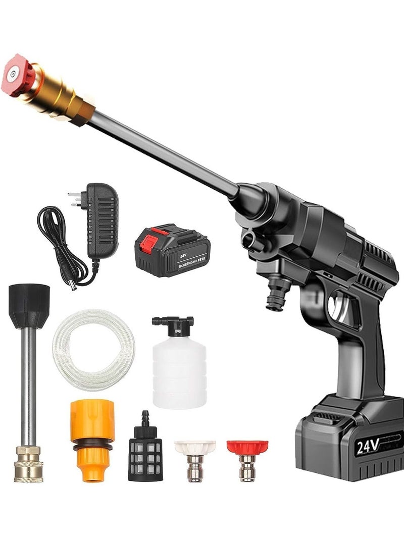 DETREND - High Pressure Car/Bike/Gardening Wash Nozzle Water Spray Gun with Nozzle Set 0 L Hose-end Sprayer - Image 1