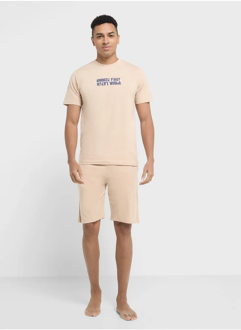 روبرت وود Nightwear T-Shirt & Shorts Sets