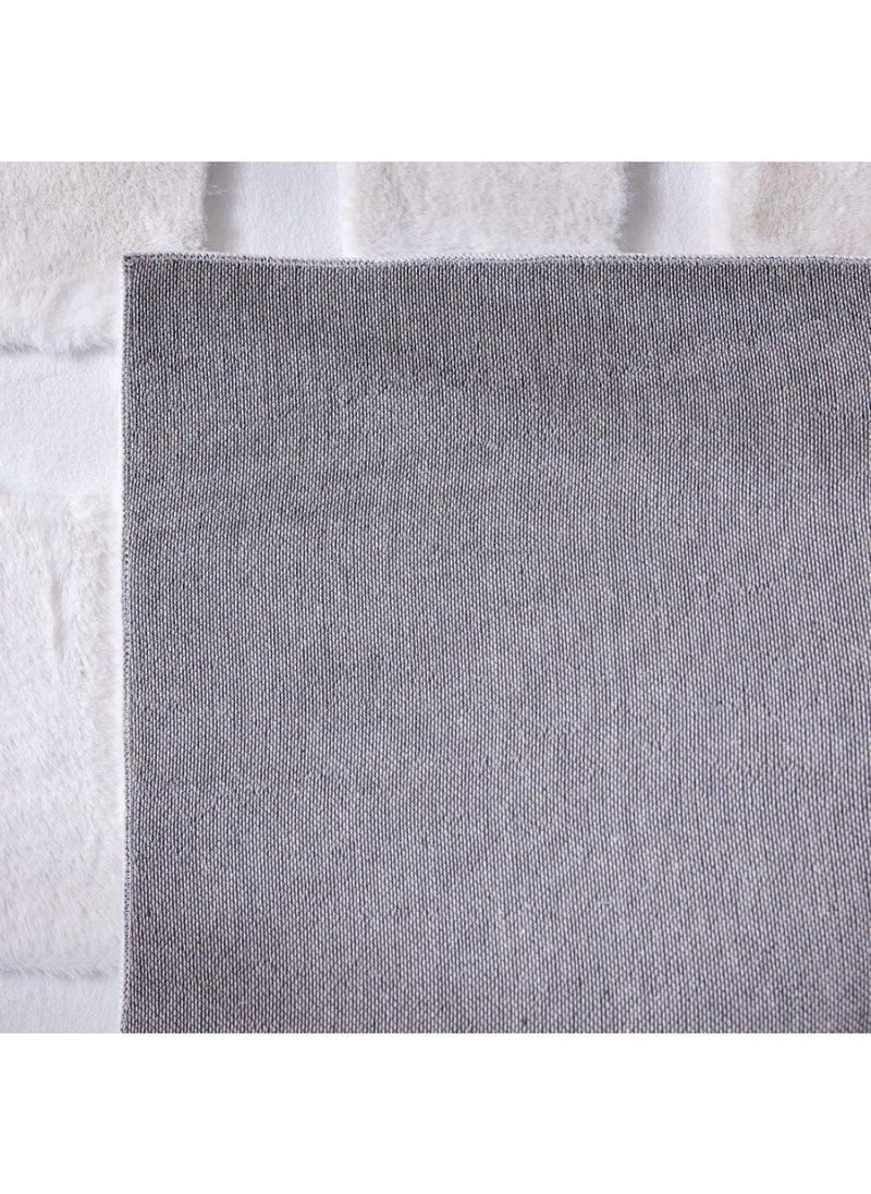 DANUBE HOME Textra Soft Fur Design Rug  Polyester Area Rug Floor Covering L300xW200cm-Cream  - Image 3