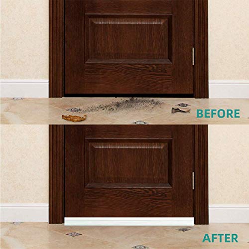 Suptikes Door Draft Stopper Under Door Sweep for Exterior & Interior Doors, Weather Stripping Door Seal, Strong Adhesive Door Sweep Soundproof Weather Stripping, 2" W x 39" L, White - Image 4