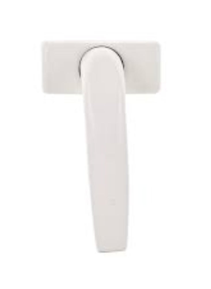 KNP KNP Aluminum Door Handle in white offers a clean, modern aesthetic combined with the durability and lightweight properties of aluminum.  - Image 1
