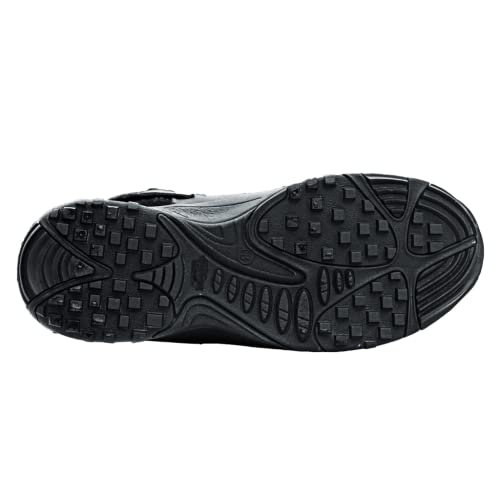 Raida Explorer Motorcycle Boots | Ankle, Shin, & Heel Protection | Memory Foam Insole | Leather (Grey, 9) - Image 3