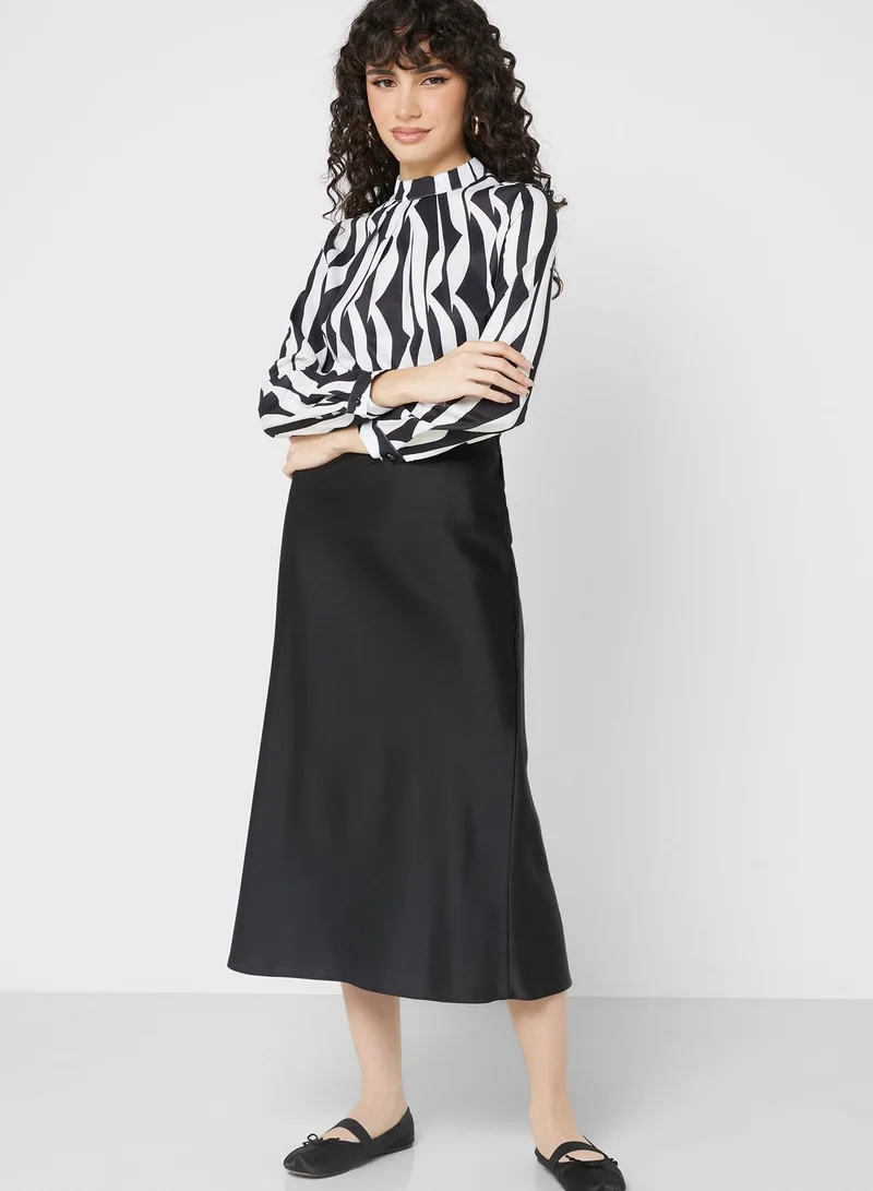 ELLA High Neck Shirt