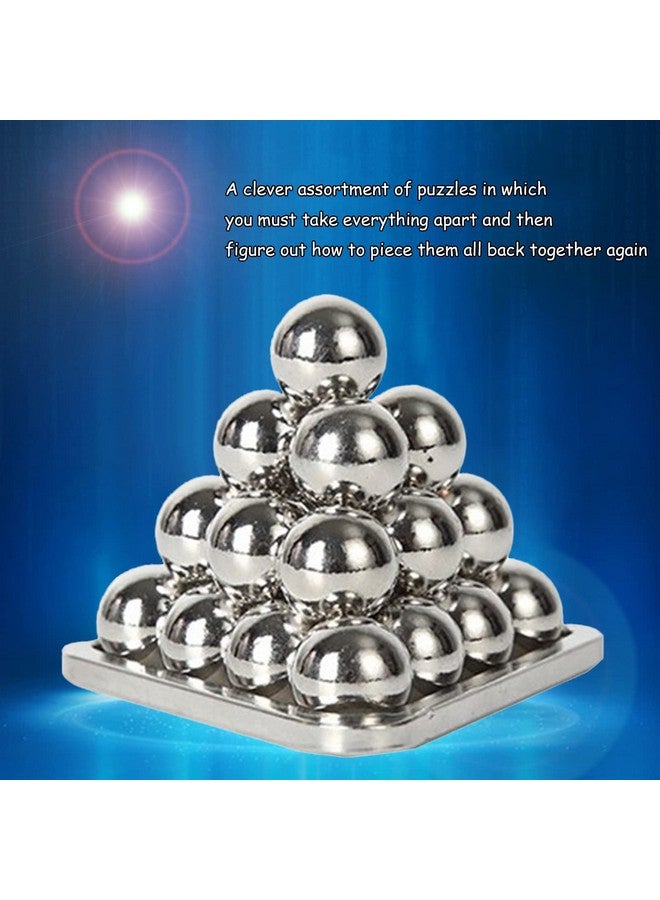 FantasyDay 5 Pcs Brain Teaser Puzzle,Metal Puzzle, Unlock Interlock IQ Test Game, Magic Trick Toy Gift for Kids and Adults - Image 2