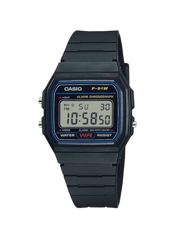 Casio Men's Vintage F91W-1 Resin Strap Digital Sport Watch - Image 1