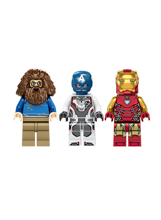 Minger MG305 Avengers Hero Mech Alliance Transformation Set Children's Assembled Compatible Lego Toy Blocks-Color:MG505 (a Set Of 8 Boxes) Gold Infinite Gloves  - Image 3