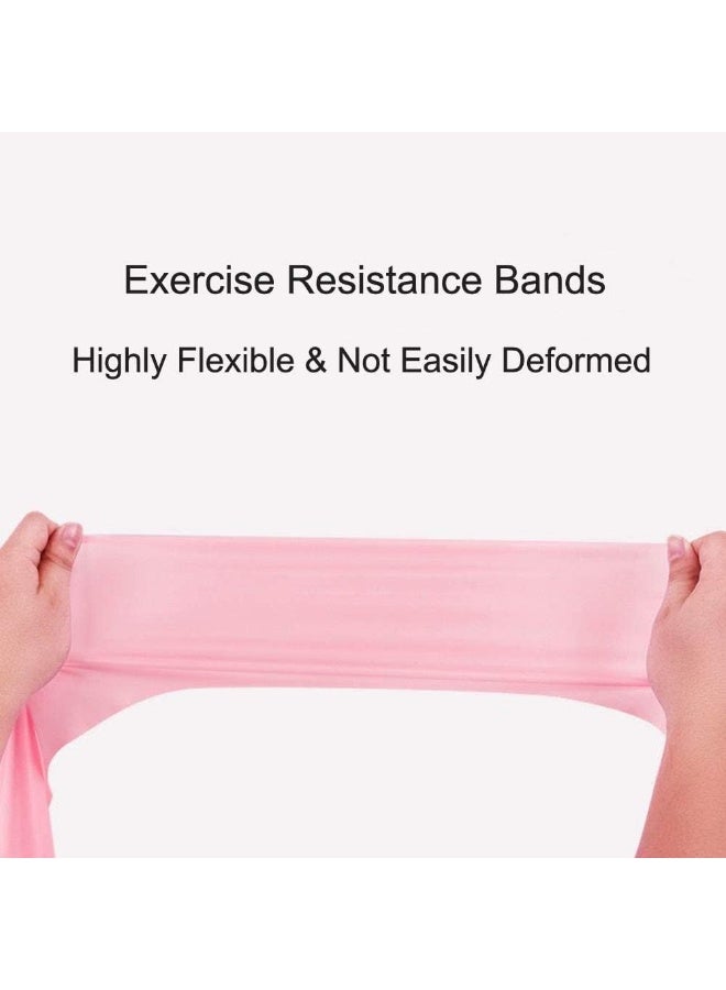 VIUAUAX عصابات اليوغا المطاطية المطاطية المطاطية المطاطية حبل مطاطي طويل من اللاتكس عصابات المقاومةعصابات المقاومة، عصابات مقاومة عصابات تمرين احترافية، عصابات مطاطية طويلة من اللاتكس الطبيعي المرن، للساقين والمؤخرة والأرداف، مثالية لتدريب القوة، العلاج الطبيعي، اليوغا، البيلاتيس، عصابات اللياقة البدنية - Image 4