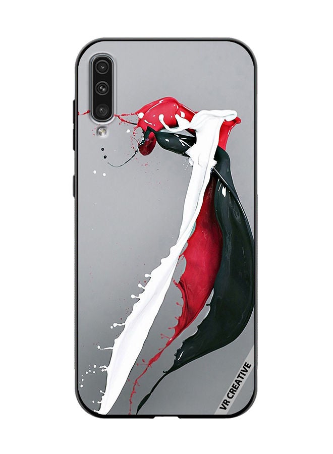 VR CREATIVE Protective Case Cover For Samsung Galaxy A50/A50s Layers Design Multicolour - Image 1