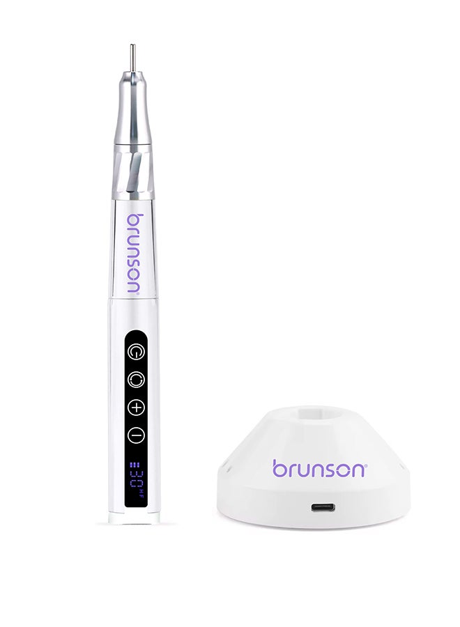 brunson Nail Drill Machine - Hurricane Professional Cordless Nail Drill Machine -  Portable Handheld Type - Smart Charging -35000 Rpm - Ultra Smooth - Quit & Vibration Free Bhurw - Image 1