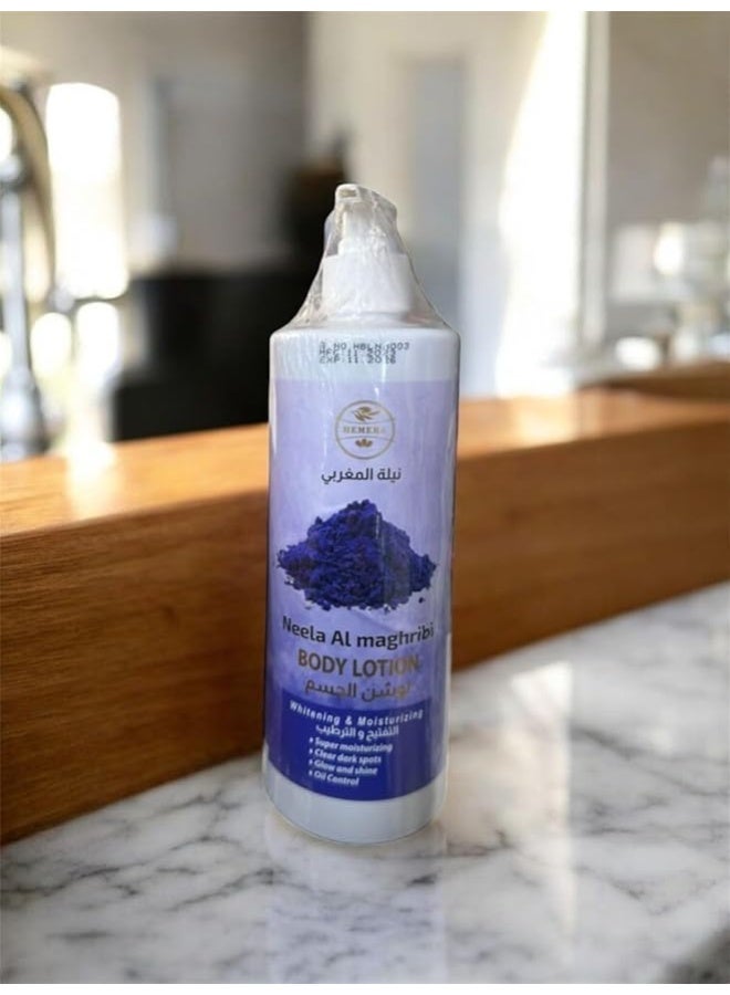 Hemera Neela Al Maghribi Body Lotion, Whitening & Moisturising, Oil Control, 500ml - Image 1