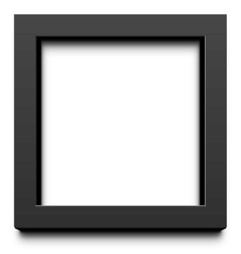 The Simple Things 6x6 Shadow Box Gallery Wood Frames - Black DEEP Shadowbox Frame with a Display Depth of 3/4" - Shadowbox Frame Includes Shatter Proof UV Acrylic Front, Acid Free Interior, and Hanging Hardware - Image 1