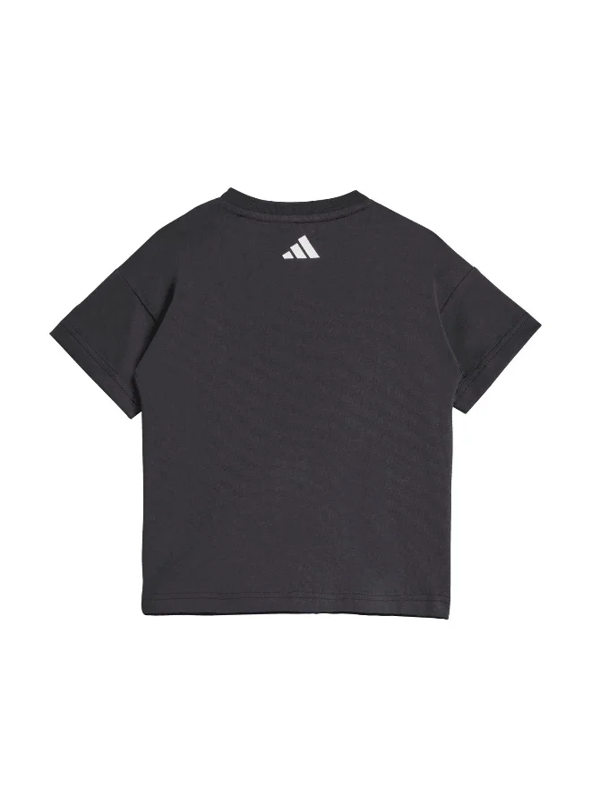 adidas بدلة رياضية للأطفال Mer Dna Bbyjgss باللون الأسود