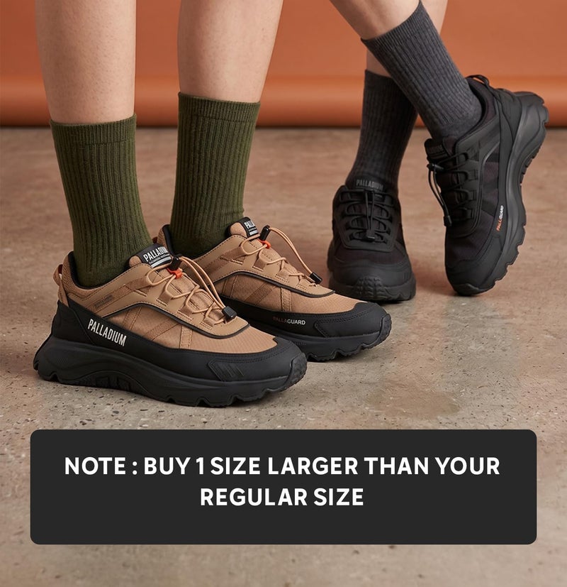 Palladium Thunder Protect WP+ Dusky Green Sneakers | Waterproof & Protective Outdoor/Urban Footwear | Durable Reinforced Upper, Mudguard, Grip Outsole for Travel & Daily Use - Image 4